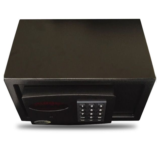 COFRE DIGITAL PEQUENO BOX BLACK COM AUDITORIA M16X30X20 CM