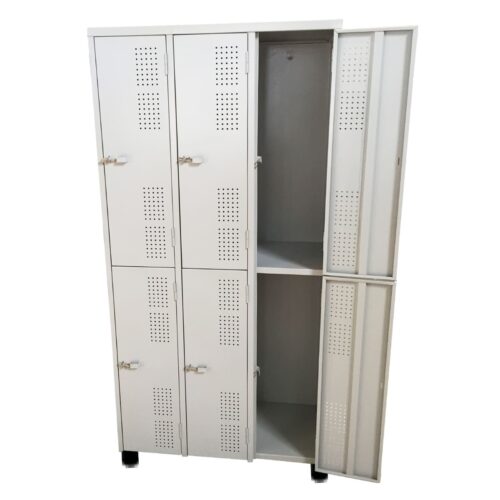 Armário Vestiário 6 portas para Funcionários - Porta Grande