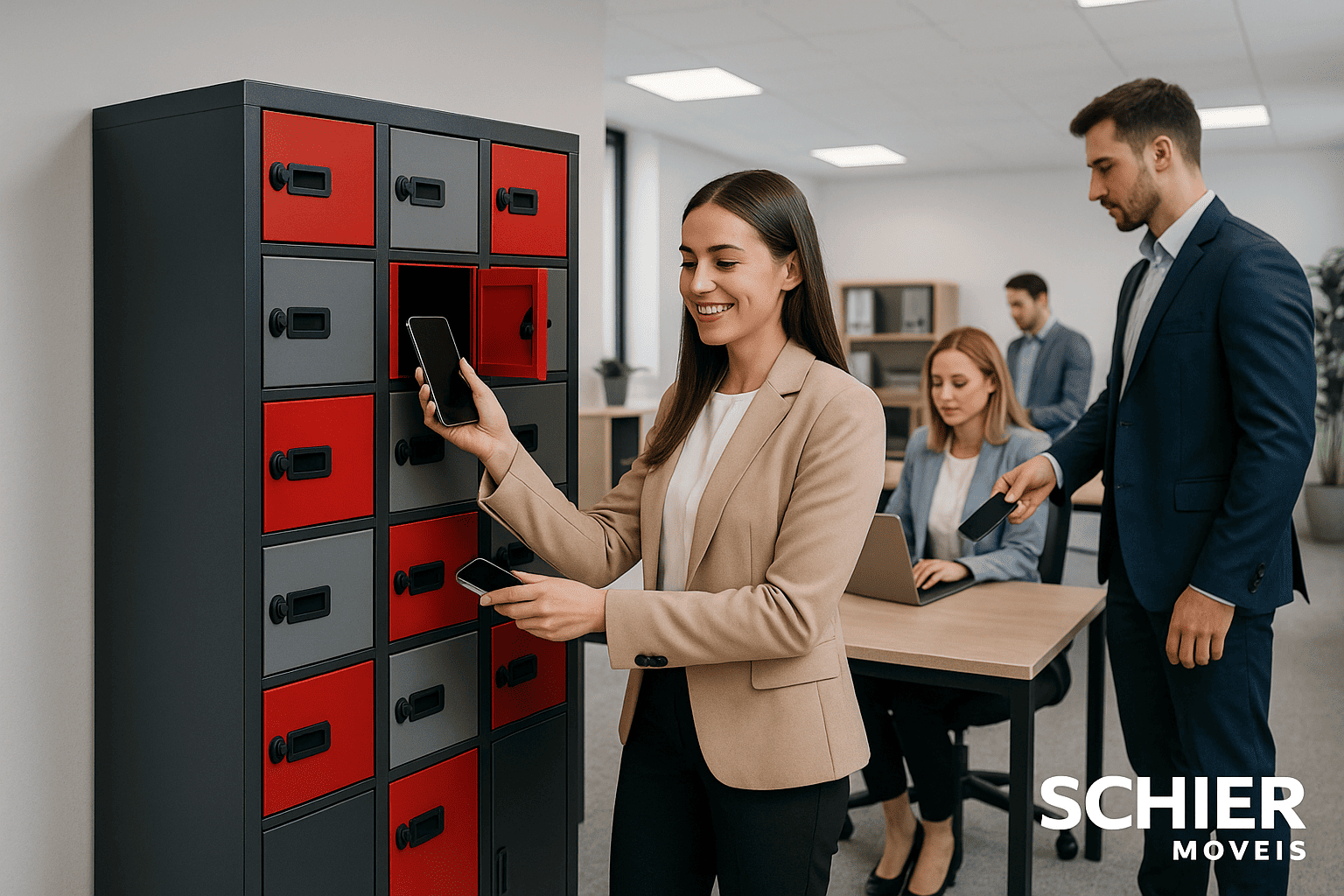 Armário para Celular 20 Portas: Segurança, Organização e Eficiência no Ambiente de Trabalho